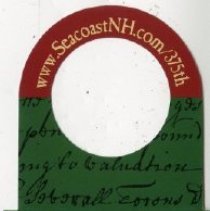 Greater Seacoast 375th Anniversary Celebration [bottle topper] Redhook Brewery schedule of events